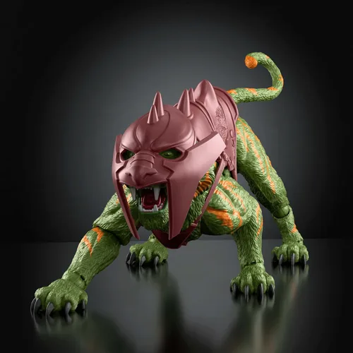 Miniatura 4 de Masters of the Universe Chronicles Figura de acción de gato de batalla, película 2026 precisa de 6.5 pulgadas, ojos de cristal y mandíbula