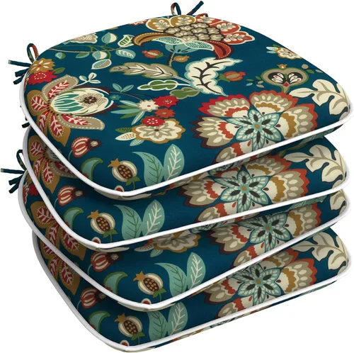 Miniatura 55 de LVTXIII - Cojines de asiento de patio de 16 pulgadas de profundidad x 17 pulgadas de ancho, cojines para sillas de exteriores, para todo tipo de gris
