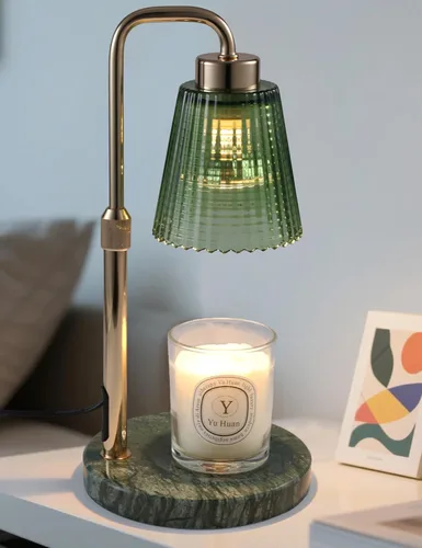 Miniatura 10 de GODONLIF Lámpara calienta-velas con temporizador y regulación de intensidad, regalos de cumpleaños para mujeres y madres, regalos para inauguración
