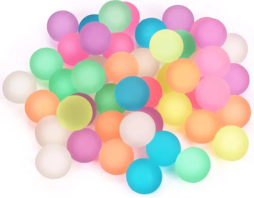 Miniatura 8 de Pllieay Bolas inflables para niños, paquete de 16 unidades de varios tamaños surtidos (0.945 in, 1.102 in, 1.260 in, 1.654 in) para recuerdos