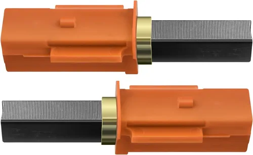 MaxLLTo Paquete de 2 cepillos de carbono de repuesto 833392-67 3339211 33392-11 para motor de cordero Ametek 115923 115923-AA 115923-C 116392-03