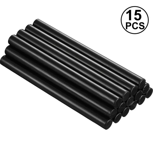Miniatura 7 de Nuanchu 15 varillas de cera para sellado de pistola de pegamento para sello de cera retro vintage y letras, ideal para invitaciones de boda, sobres