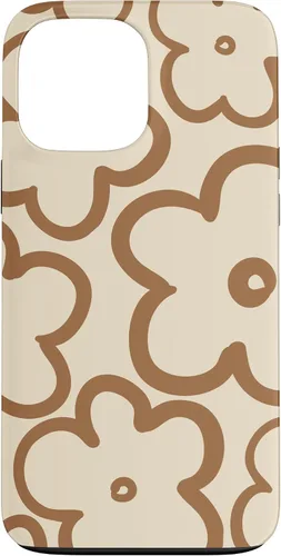 Miniatura 22 de Funda floral para iPhone 14 Pro Max Cute Flower Pattern Large Wildflower Neutral Boho