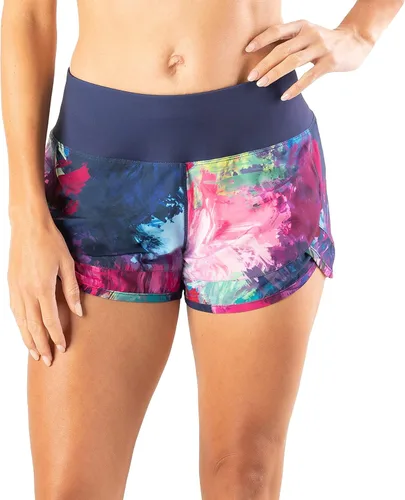 Miniatura 2 de Tough Mode - Pantalones cortos para mujer, ligeros, con forro de malla, 3 pulgadas, bolsillo con cremallera, para hacer ejercicio, correr