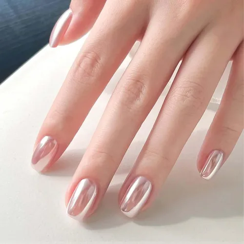 Miniatura 4 de Polvo de uñas cromado de unicornio mejorado – 2025 Aurora Unichrome Mermaid Aurora Polvo de uñas Pigmento Perlado Arte de Uñas Decoración