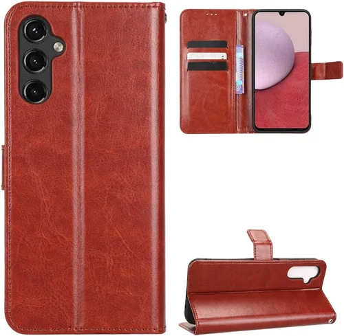 Miniatura 10 de Funda para Boost Mobile Celero 5G + Funda de piel con tapa para Boost Mobile Celero 5G Plus, color negro
