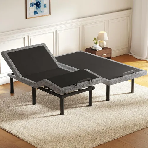 Miniatura 10 de Tami Tami T600 - Base de cama ajustable tamaño individual XL con control remoto y masaje - Bases de cama eléctricas sincronizables, gravedad cero