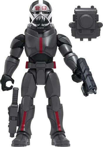 Miniatura 6 de STAR WARS Mission Fleet Clone Commando Clash - Figura de acción a escala de 2.5 pulgadas, paquete de 4 con múltiples accesorios, juguetes para niños