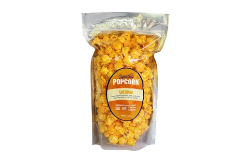 Miniatura 4 de Signature Popcorn Paquete de 3 variedades gourmet – Caramelo, Cheddar y Perfect Duo (mezcla de caramelo y cheddar) – Bolsas resellables – Hecho a