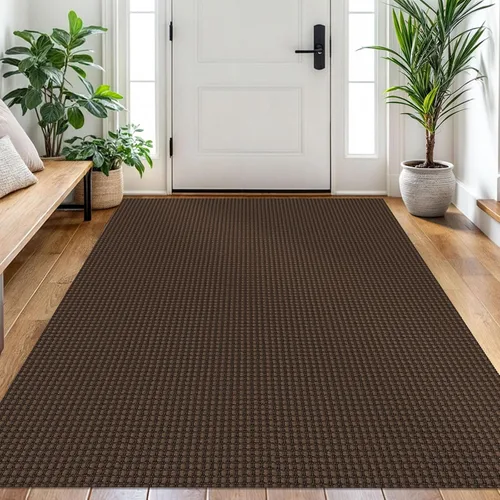 Miniatura 85 de EARTHALL Alfombra de pasillo 3x14 pies, alfombras lavables extra largas para pasillos, tejidas, antideslizante, alfombra trenzada para entrada