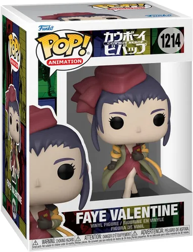 Miniatura 2 de Funko Pop Animation: Cowboy Bebop - Faye Valentine - Figura de vinilo coleccionable - Idea de regalo - Producto oficial - Juguetes para niños