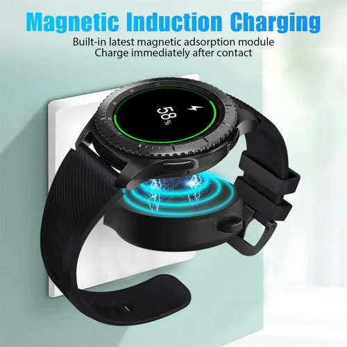 Miniatura 2 de Portátil Galaxy Watch 8 7 6 5 Cargador USB Cargador inalámbrico Llavero para Samsung Galaxy Watch 8 7 Ultra 6 Classic 5 Pro 4 Classic 3 y Active 2