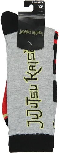 Miniatura 4 de Jujutsu Kaisen Socks Jujutsu High Crest Logo Paquete de 2 calcetines para adultos, Varios