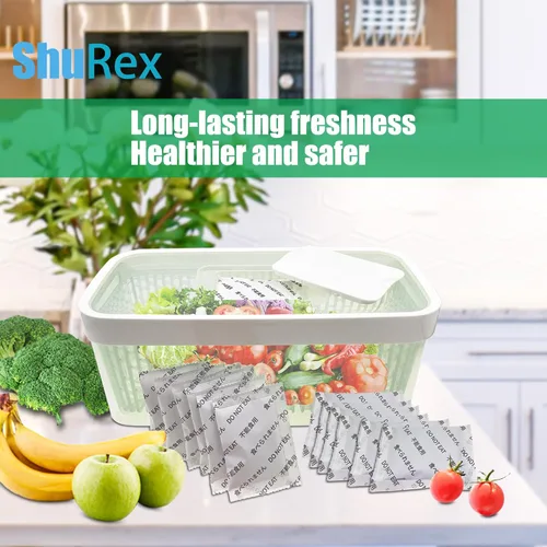 Miniatura 7 de Paquete de 12 repuestos para conservadores de productos OXO GreenSaver e insertos para crujientes, mantiene las frutas y verduras frescas, también