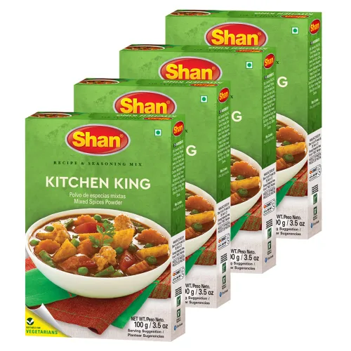 Miniatura 84 de Shan Korma Recipe and Seasoning Mix 1.76 oz (50g) - Spice Powder for Traditional Meat in Yogurt Sauce - Suitable for Vegetarians - Airtight Bag in a