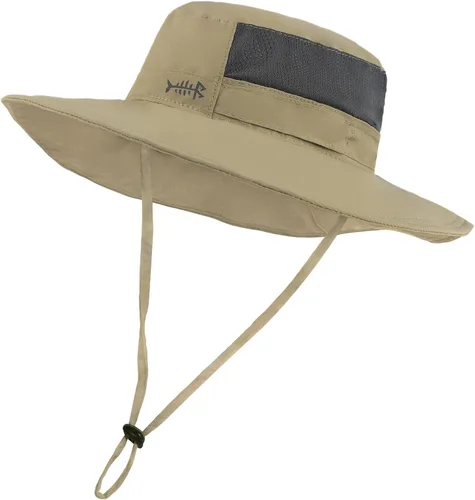Miniatura 15 de BASSDASH Sombrero de pesca solar UPF 50+ resistente al agua con solapa desmontable para el cuello