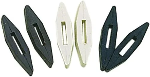 Miniatura 2 de Perri's Topes de goma para riñones, talla única Negro