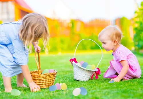 Miniatura 6 de The Dreidel Company Huevos de Pascua rellenables, paquete de 25 huevos de Pascua de plástico brillante con bisagra, perfectos para la caza de huevos