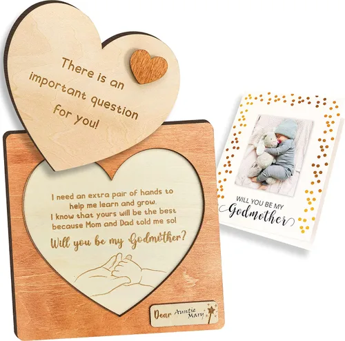 Miniatura 7 de 97 Decor Will You Be My Godfather Proposal Gifts – Regalos de propuesta de Dios Padre, regalos de tío padrino de ahijado, regalo de bautismo