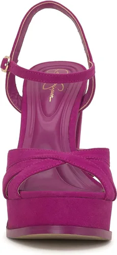 Miniatura 2 de Jessica Simpson Sandalias de plataforma con tacón de bloque Giddings para mujer