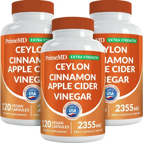 Miniatura 16 de Polvo de Canela de Ceilán 5 en 1 Extra Fuerte – Cápsulas Orgánicas de Canela de Ceilán con Cúrcuma, Vinagre de Sidra de Manzana, Ginseng Coreano