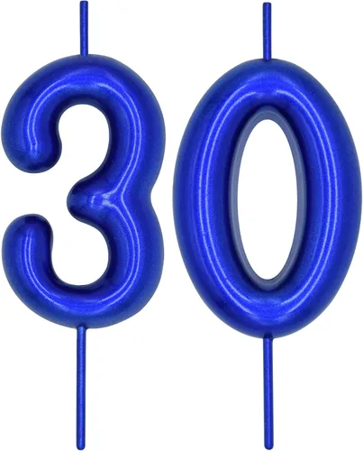 Miniatura 47 de DERVENTA Vela con números de 2.36 pulgadas, decoración perfecta para cumpleaños, brunch, postre, pastel, 1 pieza (número 0 rosa)