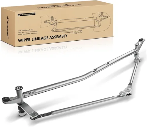 A-Premium Ensamblaje de transmisión del limpiaparabrisas delantero compatible con vehículos Dodge - Ram 1500,2500,3500, 4500, 5500
