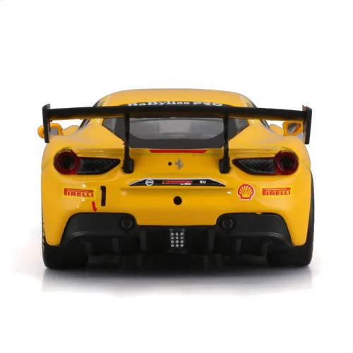 Miniatura 5 de Bburago B18-36306 43 Ferrari Racing 488 Challenge, Amarillo #1
