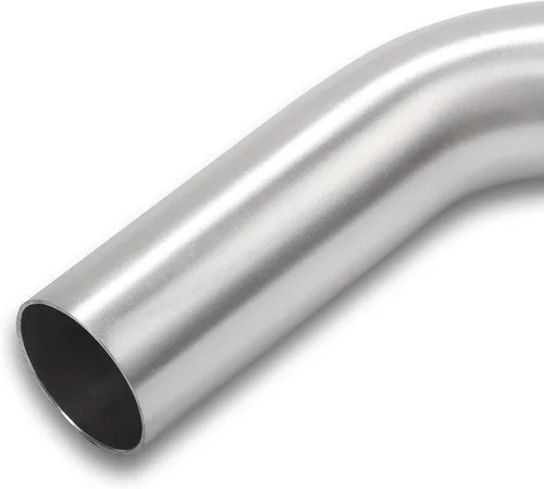 Miniatura 5 de Codo de 180 Grados 1.5 Pulgadas 38mm OD Tubo de Aleación de Aluminio para Intercooler, Tubería de Admisión de Aire, Radio 1.5D, Acabado Cepillado