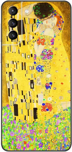 Miniatura 16 de Berkin Arts Funda compatible con Samsung Galaxy S22 Ultra, funda de silicona Art Nouveau Floral Flower (Clematis by Alphonse Mucha)