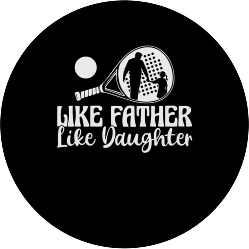 Miniatura 3 de Like Father Like Daughter Padel Racquet Paddle PopSockets Adhesive PopGrip