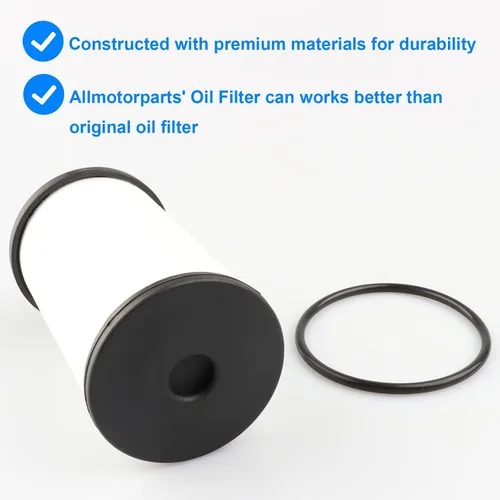 Miniatura 4 de Filtro de aceite, reemplaza 044-0362, 02E305051C Compatible con transmisión DSG de VW Audi - 2006-2018 A3, 2004-2018 TT Beetle, 2009-2017 CC Passat