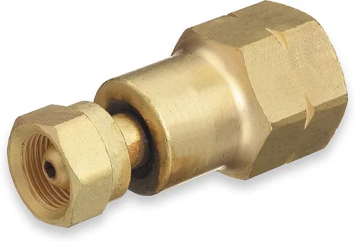 Miniatura 6 de SÜA - Adaptador de acetileno - CGA-510 (Cilindro P.O.L.) a CGA-300 (Regulador comercial)
