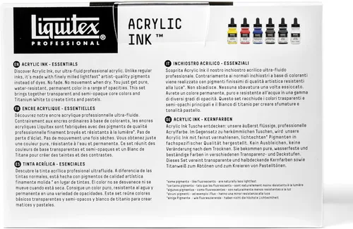 Miniatura 5 de Liquitex Tinta acrílica profesional, 1 oz (1.0 fl oz), juego de colores esenciales, juego de 6 Esencial - Juego de 6