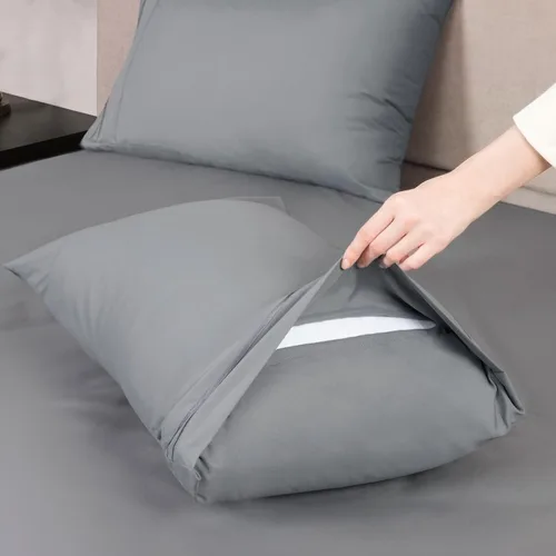 Miniatura 4 de Mejoroom Juego de sábanas de tamaño King – Sábanas y fundas de almohada de ropa de cama 1800 de lujo para hoteles – Sábana bajera con bolsillo