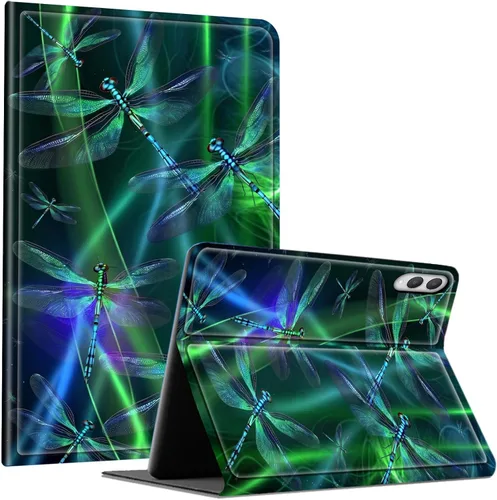 Miniatura 144 de Slim Case for Samsung Galaxy Tab S10 Lite / S10 FE / S9 FE 10.9" & Galaxy Tab S9 11", Multi-Angle Stand PU Leather Smart Folio Cover with Soft TPU