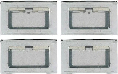 iTrap - Trampa para ratones humanitaria con tapa transparente, estilo repetidor, paquete de 4 unidades para el hogar y la oficina, control seguro y