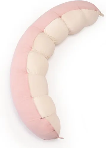 Miniatura 48 de Peallow(Pat. Pend) – Almohada larga redonda para el cuerpo para adultos, almohada de refuerzo para dormir, almohada suave y de apoyo para dormir