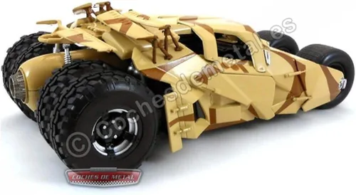 Miniatura 2 de Hotwheels Heritage 1:18 Batmobile Tumbler Camoflage Versión Modelo Fundido