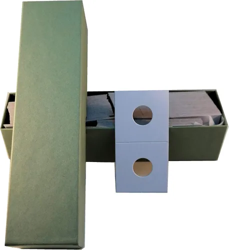 Guardhouse 1 ½ x 1 ½ soportes para monedas de papel para centavos y monedas de diez centavos, 100 unidades