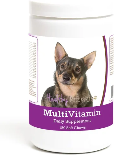 Miniatura 35 de Healthy Breeds Bulldog francés multivitamínico suave masticable para perros 180