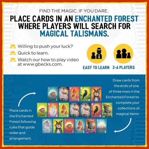 Miniatura 4 de Grandpa Beck's Games Toil & Troublez de los creadores de Cover Your Assets Divertido juego de cartas de presiona tu suerte para niños