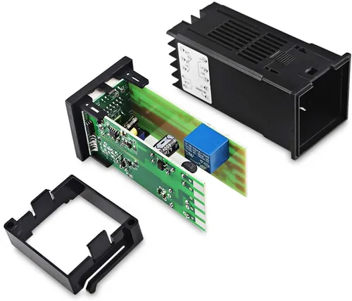 Miniatura 3 de REX-C100 - Controladores de temperatura PID (100 – 240 V, termopar con sensor K + 40 A SSR para la elaboración del hogar (no admite RT100)