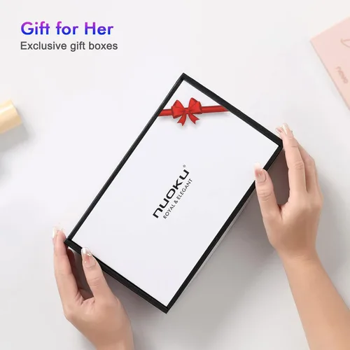 Miniatura 8 de nuoku Bolso bandolera para mujer - Pequeña cartera RFID y bolsa para teléfono celular