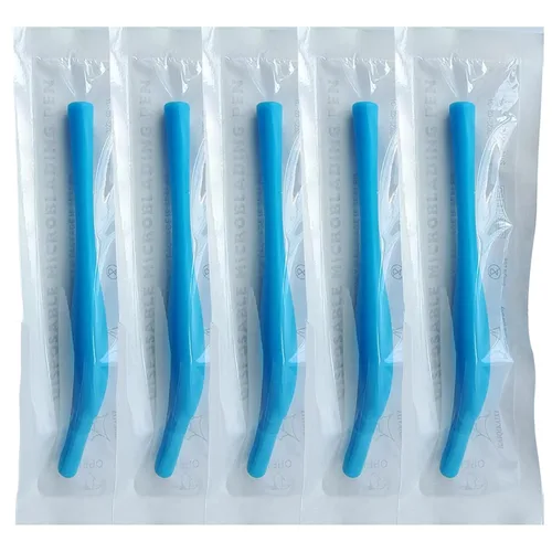 Miniatura 6 de 5 unids/pack Desechable Microblading Pen 14F Manual Ceja Tatuaje Pluma Maquillaje Permanente Aguja Microblading Cuchillas (Estilo-2)