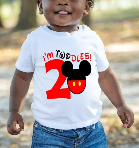 Miniatura 3 de I'm Twodles Second Birthday Shirt TWOdles Mickey Second Birthday Shirt oh Twodles Mickey Birthday Outfit Mouse Mickey 3rd 2nd Birthday Shirt I'm