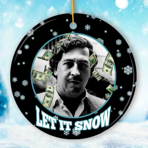 Miniatura 17 de Adornos navideños de moda con temática de cultura pop, películas y música - Huele a espíritu navideño Rock and Roll Adorno (Estrella)