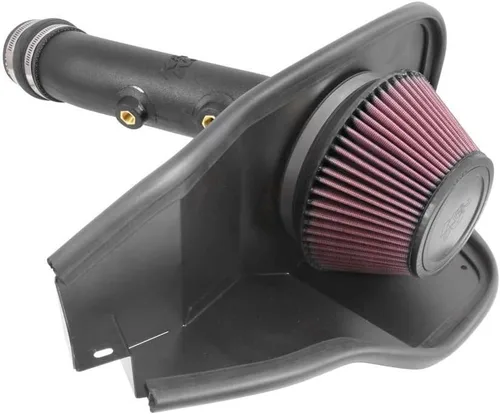K&N Sistema de admisión de aire frío: filtro de aire de alto flujo, aumento del rendimiento y aceleración: compatible con Ford 2014-2020: Fusion,