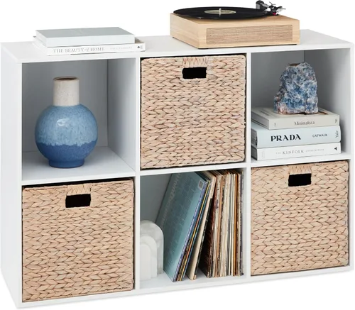 Miniatura 39 de Best Choice Products Estantería para niños con 6 cubos, organizador de almacenamiento, estante de 11 pulgadas, estantería, almacenamiento para Salvia