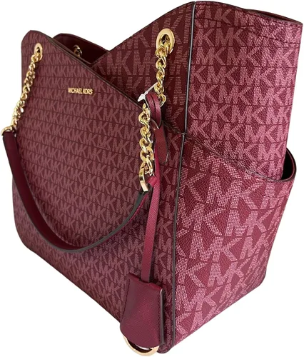 Miniatura 3 de Michael Kors Jet Set - Bolso de hombro con cadena grande de viaje Mulberry Multi Mulberry Multi